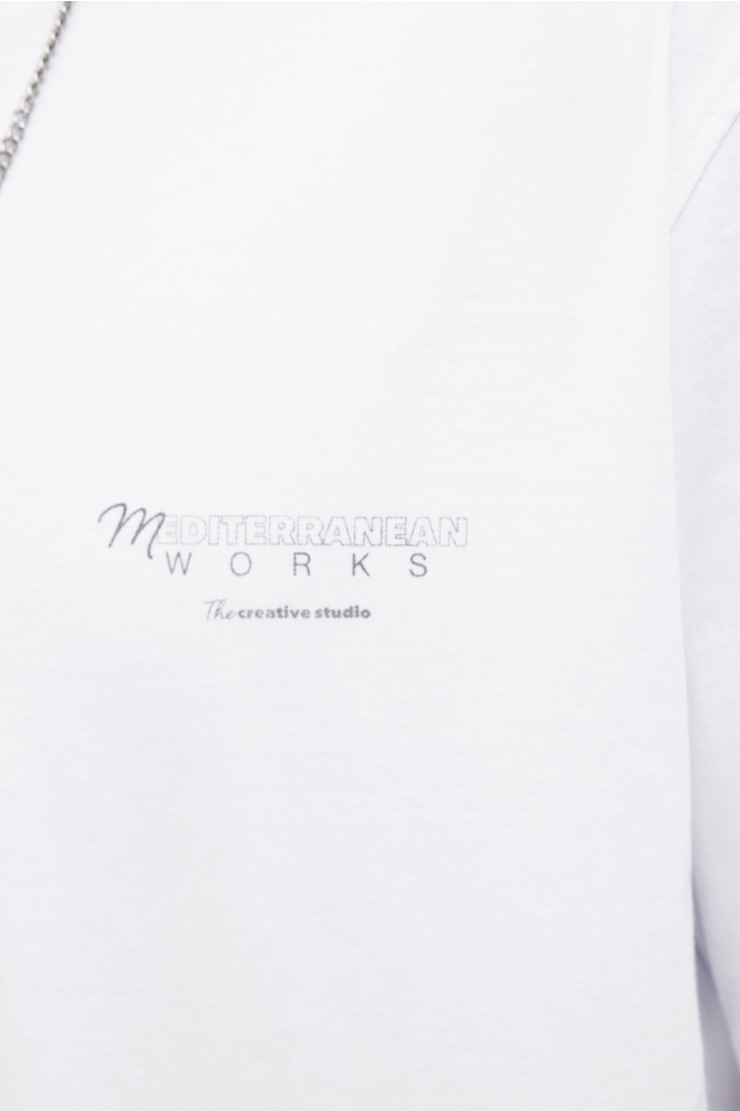 JORALMERIA WORLD TEE SS CREW NECK 12276785 BRIGHT WHITE
